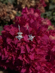 Silver Hirz Earrings